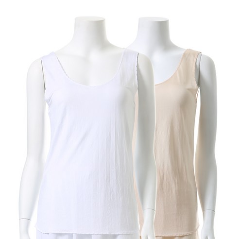 후끈거리는 여름, 쿨하게 보내는 방법? 캐리루시 인견 조끼런닝이 정답! 여성여름런닝