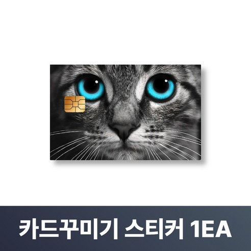 맥맨 카드꾸미기 스티커 신용카드 커버, 1개, M-28