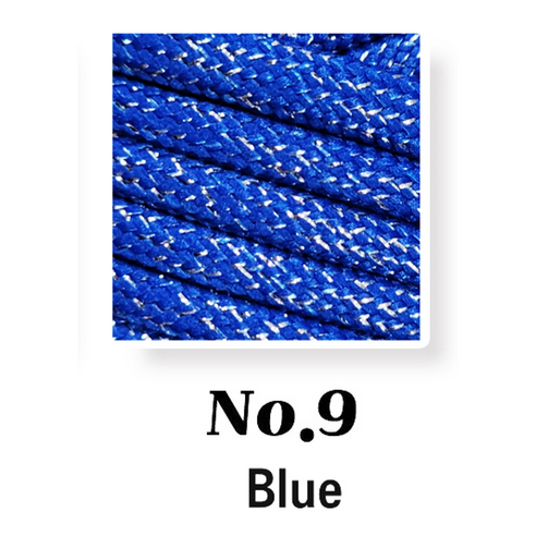 5.0mm 100yard 실버 글로시 대용량 촘촘 우동실 청키스트링 소프트 폴리에스터 우동끈 가벼운실 타래발송, 1개, No.9