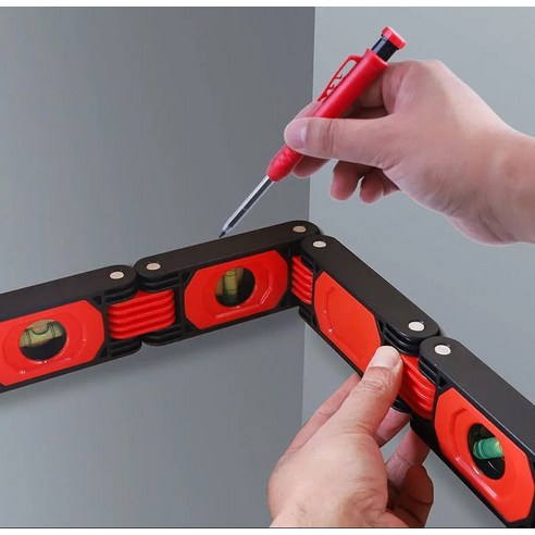 다용도 접이식 수평자: 정밀 측정의 필수품