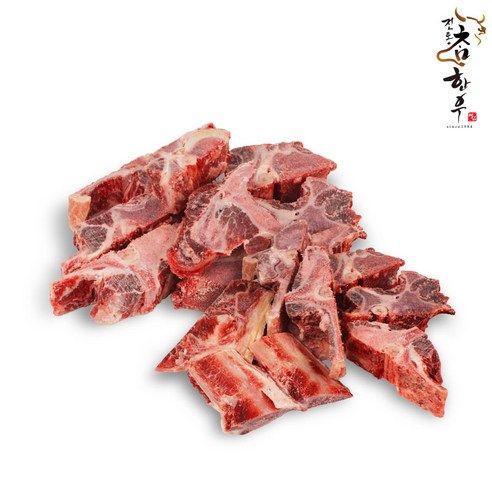 전통참한우 한우 잡뼈 2kg + 한우 잡뼈 2kg 총 4kg (행사), 1개