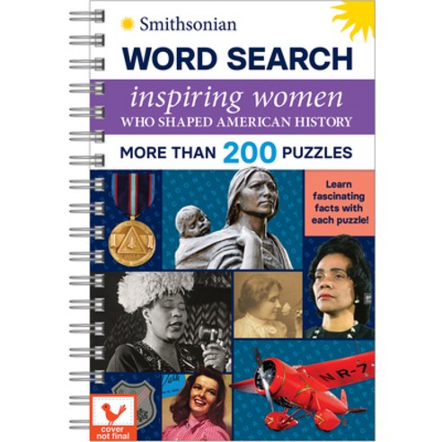 (영문도서) Smithsonian Word Search Inspiring Women Who Shaped American History Spiral, Parragon, English, 9781646387649