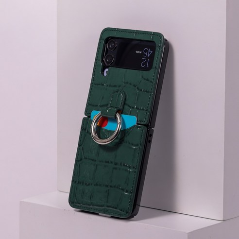 천연 소가죽의 아름다움과 실용성을 겸비한 POLARIS 카드 지갑 케이스