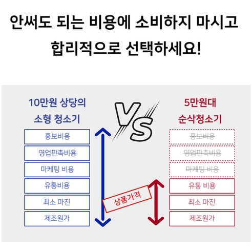 강력한 흡력, 무선 편의성, 다목적 청소