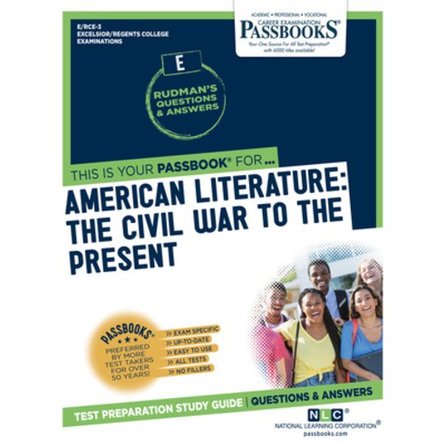 American Literature: The Civil War to the Present Volume 3 Paperback, Passbooks, English, 9781731855039