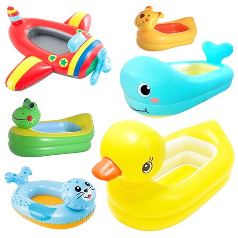 강아지튜브 물놀이 애견튜브 고양이튜브 보트 무지개 야자수 오리 고래 12종, 09.무지개(투명)