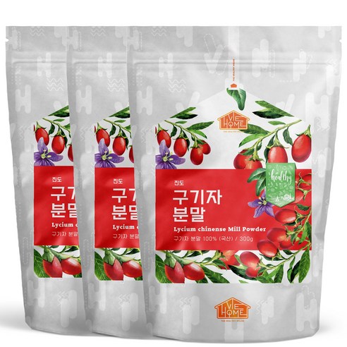 닥터비옴 100% 진도 구기자 분말 300g x 3개