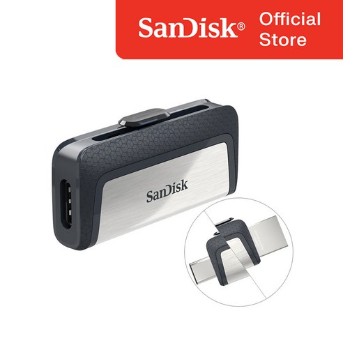 c타입usb 샌디스크 울트라 듀얼 USB 드라이브 TYPE-C SDDDC2, 64GB