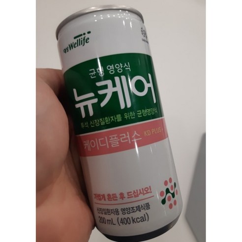 대상 뉴케어 케이디플러스 투석 환자 노인영양식 식사대용 200ml x 6개