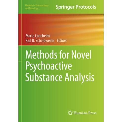 (영문도서) Methods for Novel Psychoactive Substance Analysis Paperback, Humana, English, 9781071626078