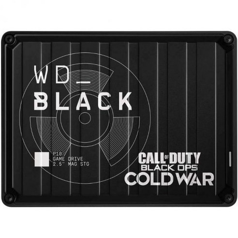 웨스턴디지털 WDBAZC0020BBK-WESN 블랙 2TB P10 게임용 드라이브, Game Drive Call of Duty Specia