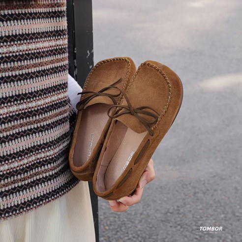 여자 로퍼 스웨이드 모카신 플랫슈즈 구두 수제화 하객룩 신발 성수동 여성 블로퍼 발레리나 메리제인 a7