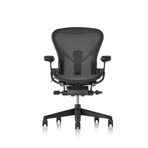 온리가구엔® 사무실 서재 학생용 오피스텔 HermanMiller 에어론 풀 (B 사이즈) 완조립배송, 미네랄화이트 t50ha Best Top5