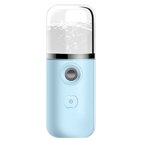 keka 나노 미스트기 미니 수분공급기기 핸디형 휴대용 USB 40ml, 블루