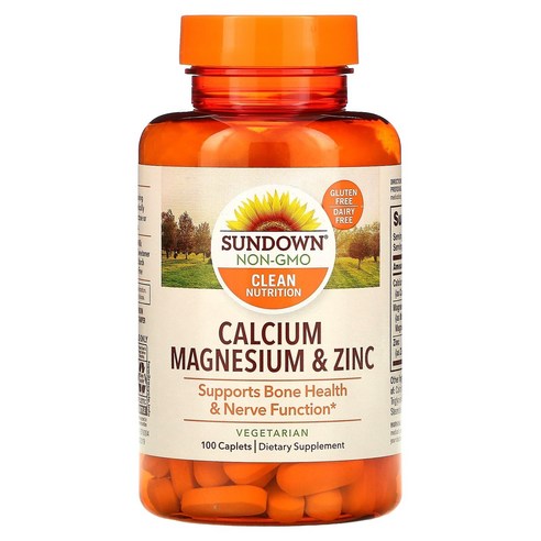 칼슘 마그네슘 아연 1425mg 100정 고함량 고용량 미국산 Calcium, 1개