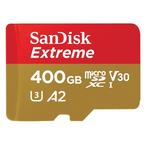 샌디스크 익스트림 메모리카드 마이크로칩 QXA1, 400GB, 1개