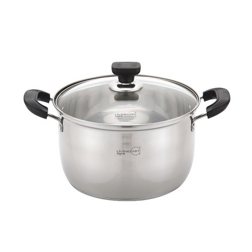 인덕션 스텐냄비 24cm 젖병소독 열탕냄비 소독용 요리용 리빙아트, 리빙아트 제로 인덕션 스텐냄비 24cm