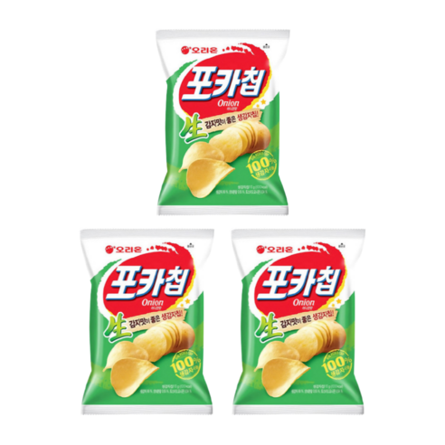 오리온 포카칩 어니언맛 110g x 3개