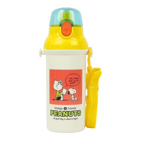 PSB5SANAG 은이온 항균 다이렉트 보틀, 스누피 카툰, 480ml