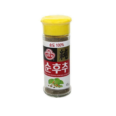 (무)(면)순후추(오뚜기 45g), 45g, 1개