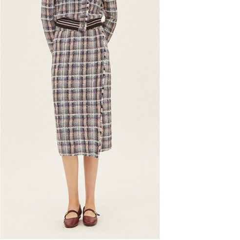 시슬리 SISLEY 발텍스 셋업 니트 스커트 SAKS42261