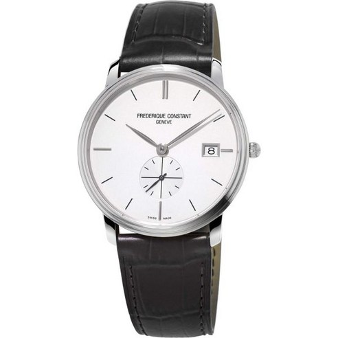 Frederique Constant Ladies SLIMLINE 가죽 스트랩 시계 [세금포함] [정품] 명품시계 손목시계 패션시계 B08PMBYDJP