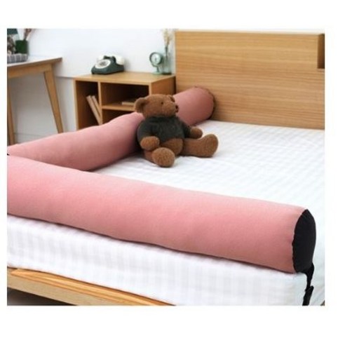 캥거루루 모던 무지 침대 범퍼쿠션, 핑크