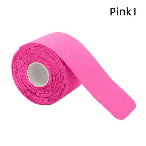 무릎보호대 무릎아대 농구 등산용 얇은 무릎테이핑 테이프 스트립 프리컷 통증 완화 지지 및 안정화 위한 라텍스 프리 방수 운동 테이프 스포츠, 핑크 나, 5cm x 5m