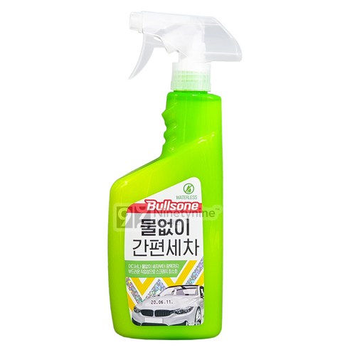   불스원 퍼스트 클래스 물없이 간편세차 세정제, 550ml, 3개