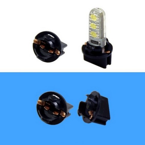 차량용 LED T10 전용 소켓 번데기전구 전용소켓 무전선 타입 (낱개 1개), 1개 RV/아웃도어
