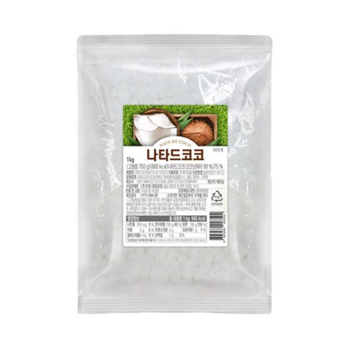 서일물류 나타드코코 코코넛젤리(5mm) 1kg