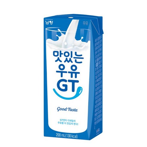 맛있는우유GT 멸균우유, 200ml, 72개