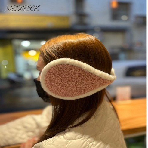 넥스픽 방한 귀마개 보온 귀도리 부클