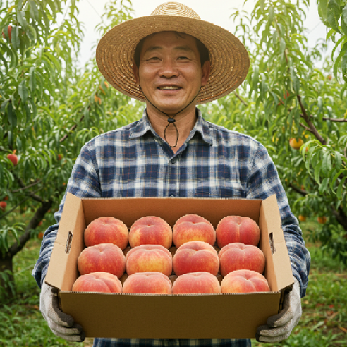 "인생 복숭아"를 찾고 계신가요? 🍑 프레시엘 대극천 반납작복숭아 솔직 후기 납작복숭아