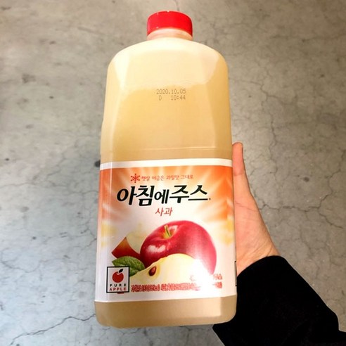 서울우유 아침에주스 사과 1800ml 보냉포장, 1개, 1.8L