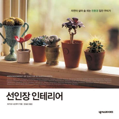 선인장 인테리어:자연이 살아 숨 쉬는 친환경 집안 꾸미기, 넥서스BOOKS