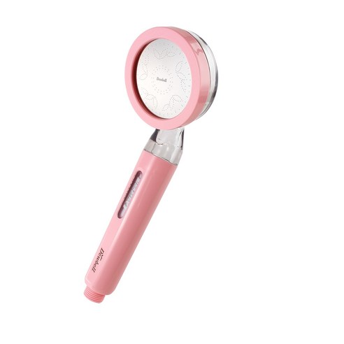 듀벨 박태환 녹물필터 샤워기 헤드 핑크, 녹물필터샤워기 핑크