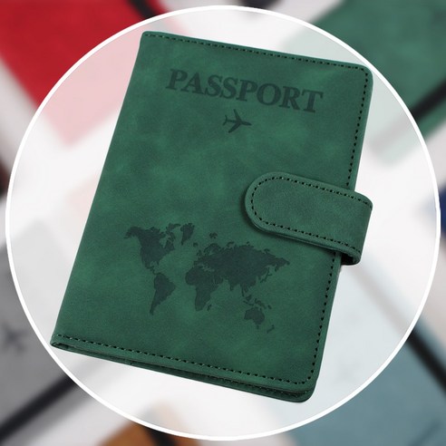 오셀르 여권케이스 안티스키밍 여권지갑 해킹방지 네임택