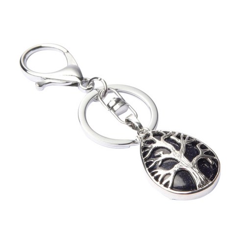 보석 열쇠 고리 펜던트 생명의 나무 keyring DIY keychain
