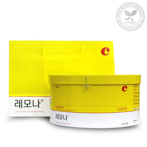 경남제약 레모나산 2g 120포 쇼핑백포함 비타민C, 1개, 240g