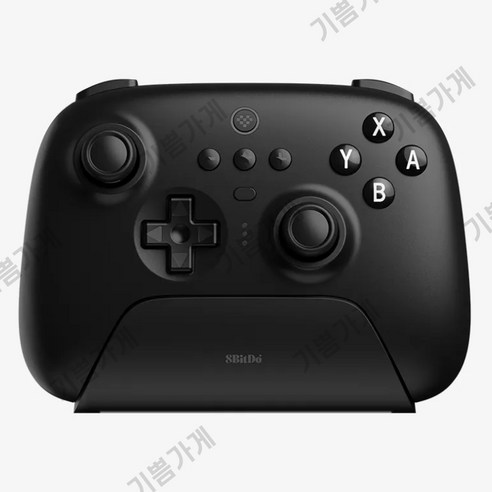 8bitdo얼티메이트ns  8bitdo 얼티밋 컨트롤러 8비토 얼티메이트 NS 버전 블루투스 충전독 포함 무선 게임, 1개, 블랙