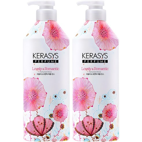 케라시스 퍼퓸 린스 러블리 로맨틱향, 980ml, 2개