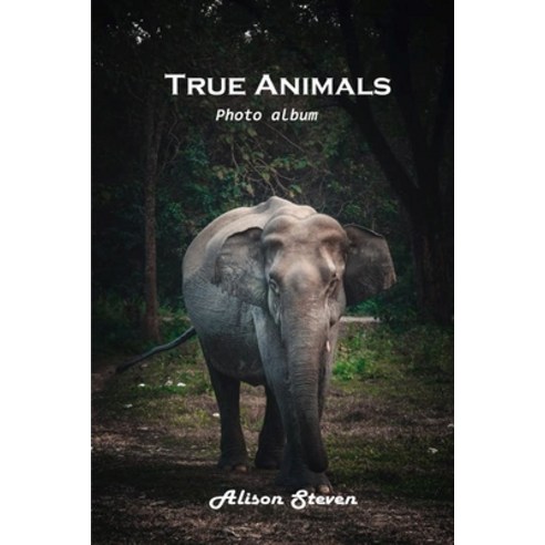 (영문도서) True Animals: Photo album Paperback, Alison Steven, English, 9781803100821