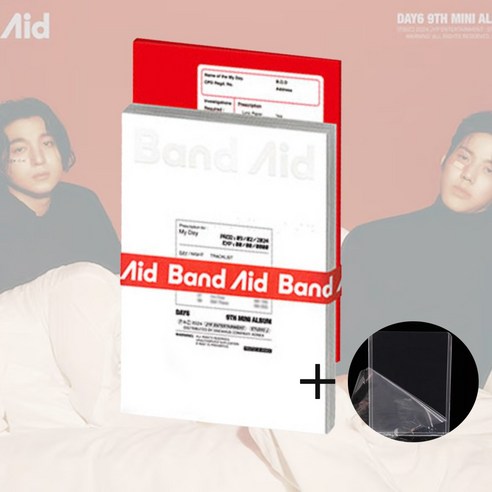 [2종 중 1 랜덤] (필름탑로더 증정) 데이식스 미니앨범 9집 ‘녹아내려요’ – Band Aid