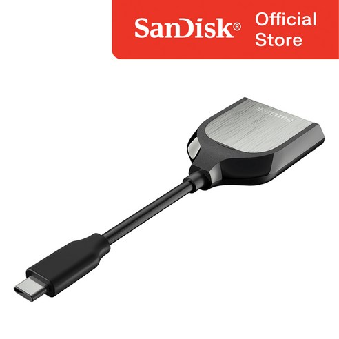 샌디스크 SD UHS II USB 3.0 Type C SD카드리더기, SDDR-409