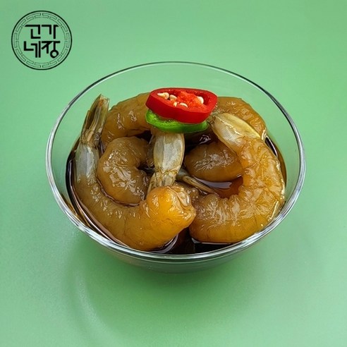맛의 축제를 선사하는 독특한 고가네장 새우장