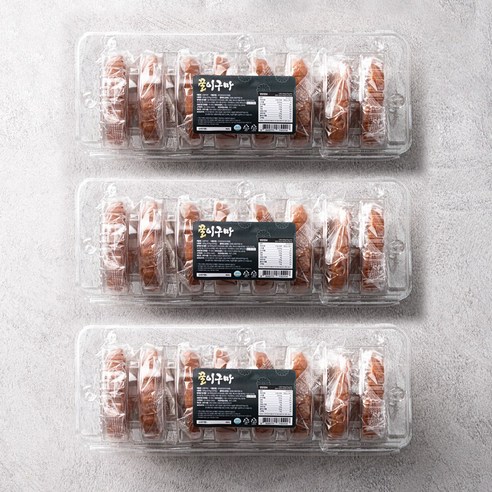 꿀이구마 추억의 궁중 약과, 300g, 3개