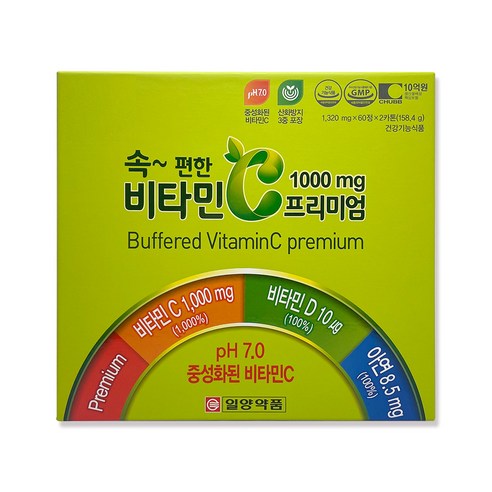 일양약품 속편한비타민C 프리미엄 1000mg, 1개, 120정