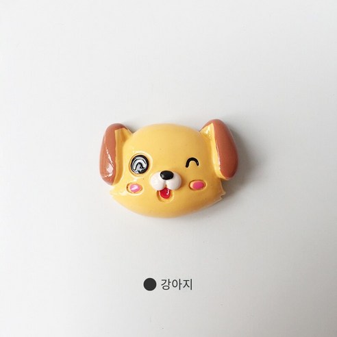 창조적 인 귀여운 스테레오 호랑이 사자 소 토끼 강아지 동물 냉장고 자석 칠판 자석, 황금 강아지 샴페인, 작은