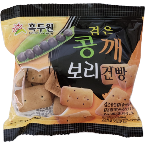 금풍제과 흑두원 검은콩깨 보리건빵, 30g, 30개